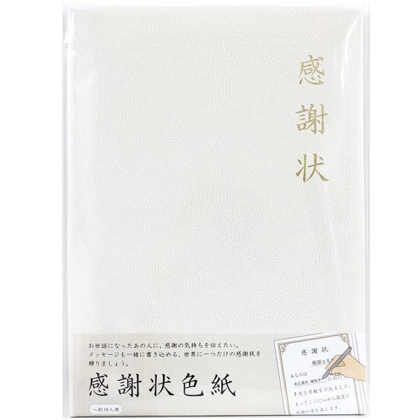感謝状色紙 寄せ書き 二つ折り アイデア ゆうパケット可 夏祭り