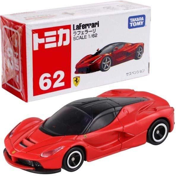 トミカ No.62 ラフェラーリ SCALE 1/62（箱）ミニカー : 101840 