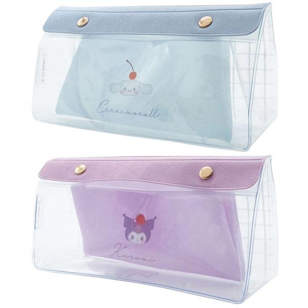 sanrio（サンリオ） キャラクター合皮フラップクリアハイペンポーチ 夏