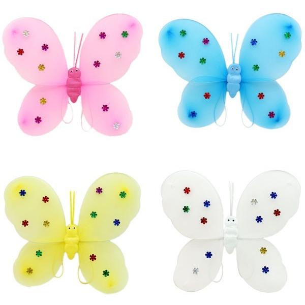 女の子向けのイベント景品です！かわいい妖精に変身できちゃう妖精さんの羽です！4種類アソートの12個セットです。【※ご注意事項】当店からメールが届かないお客様へ当店ではご注文をいただいてから翌営業日以内に、「ご注文内容確認メール」を必ず送信致...