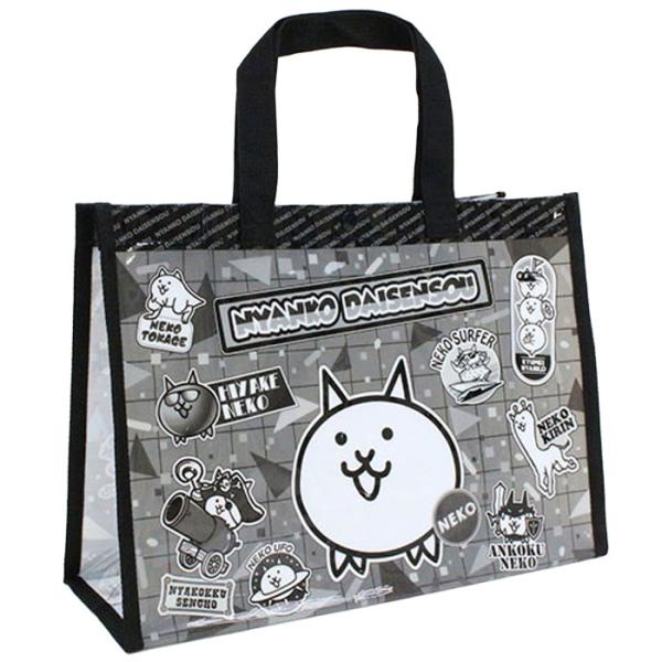 プールバッグ 縫製トートバッグ にゃんこ大戦争
