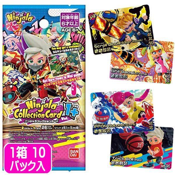 BANDAI（バンダイ） ニンジャラコレクションカード Vol.1+ 1BOX（10
