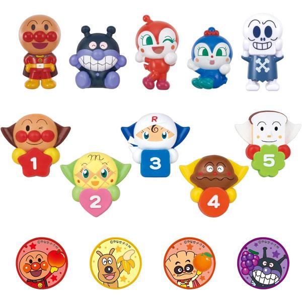 BANDAI おへやでもおふろでも ピタッとくっつく アンパンマンと