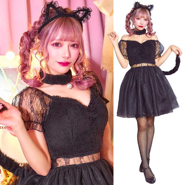clearstone（クリアストーン） コケティッシュガーリー ブラックレース