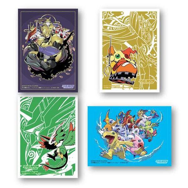 【未開封】デジモンカード オフィシャルスリーブ  3個セット デジモンカードゲーム オフィシャルカードスリーブ Ver.アルファ