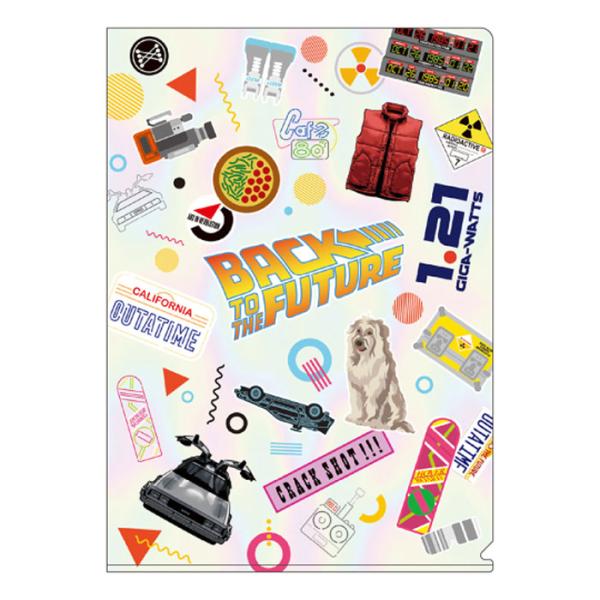 ショウワノート A4 クリアファイル バック・トゥ・ザ・フューチャー