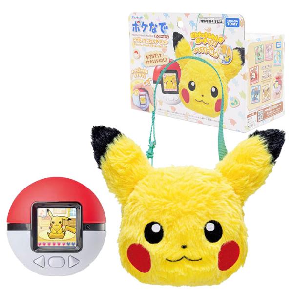TOMY ポケモン　ピカチュウ電子玩具　セット タカラトミー（TAKARA TOMY） ポケットモンスター ポケモン ポケなで