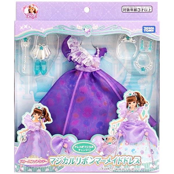 みい　リカちゃんサイズ　マーメイドライン　ドールドレス4点セット　2着分 Amazon.co.jp: タカラトミー(TAKARA TOMY) リカちゃんドレス ドリーム