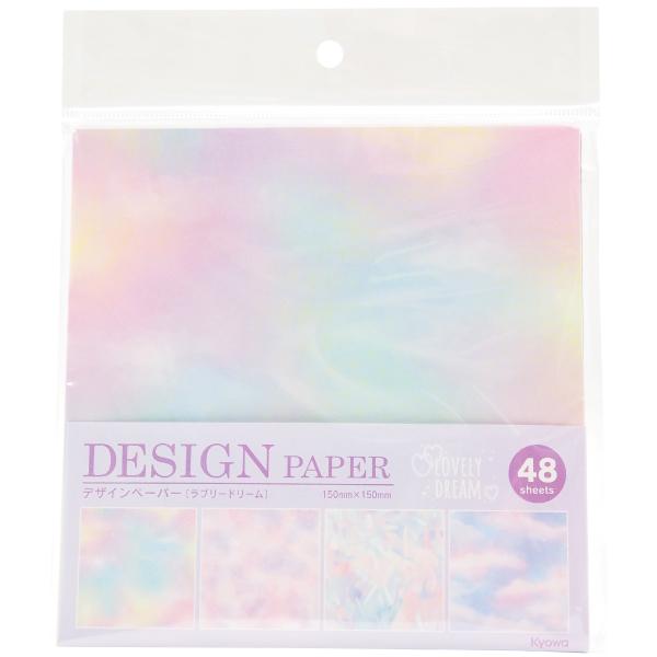 関連ワード: 協和紙工 折り紙 おりがみ 包み紙 包装紙 雑貨 文具 文房具 ステーショナリー ラブ ドリーム コットンキャンディー ゆめかわ かわいい おしゃれ ピンク パープル 日本製◆セット内容：4柄×各12枚入り（計48枚）◆折り紙...