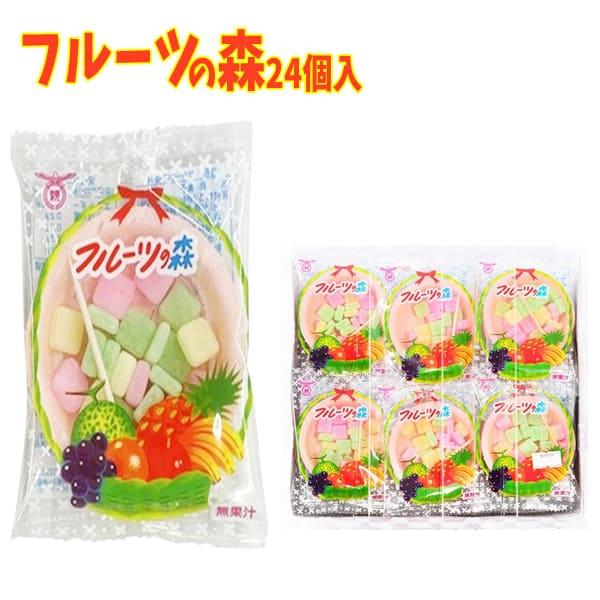 共親製菓 フルーツの森 24個装入 駄菓子 お菓子 大量 : おもちゃの三洋