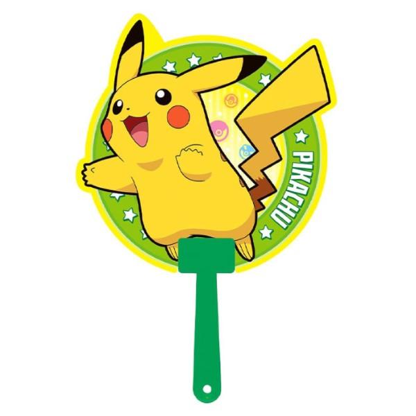 ポケモン　ポケットモンスター　うちわ　1998 Pokemon（ポケモン） キャラクターダイカットボールうちわ