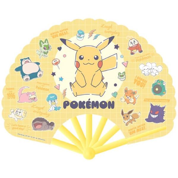 キャラクタープラ扇子 ポケットモンスター ゆうパケット可 夏祭り