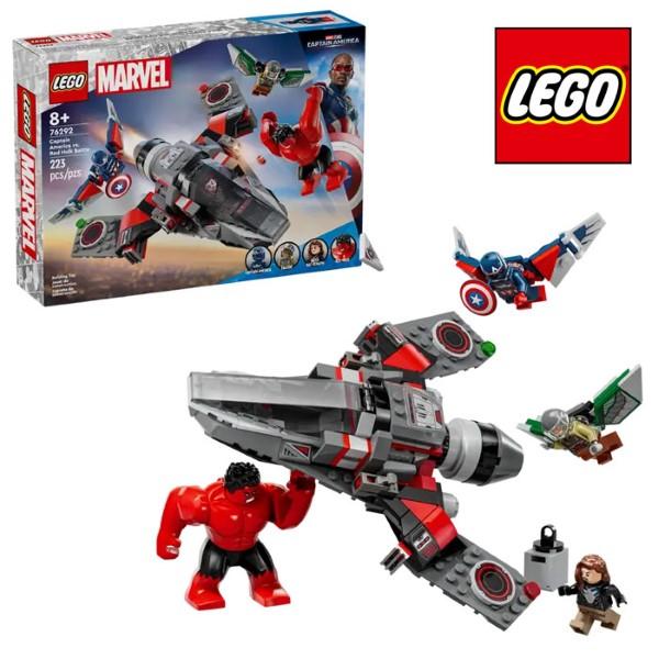 LEGO MARVEL レゴ(R) マーベル キャプテン・アメリカとレッド・ハルク