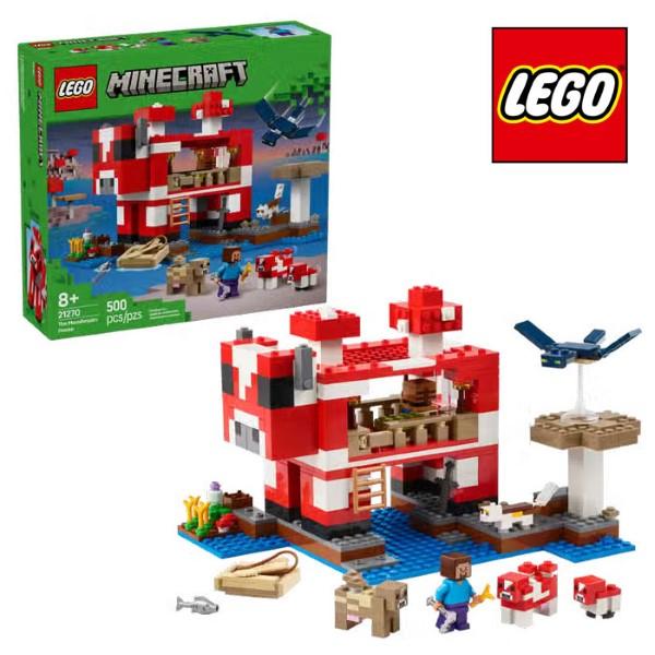 LEGO（レゴ） レゴ(R) マインクラフト ムーシュルームハウス 21270 夏