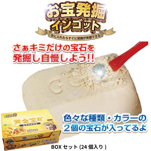 HAC お宝発掘インゴット ボックスセット 24個入り : おもちゃの HAC お宝発掘インゴット ボックスセット 24個入り : おもちゃの