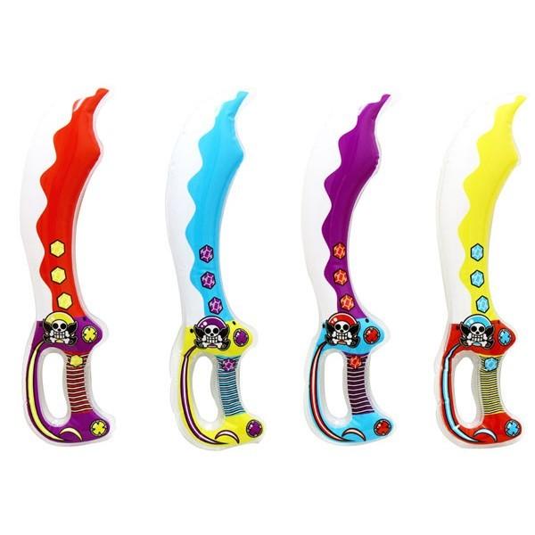 縁日、お祭りの景品におすすめ！男の子がだいすきな海賊になれそう！男の子におすすめの空気玩具です。【剣　ソード　ブレード　刀　空気　エアー玩具　男の子のおもちゃ】【※ご注意事項】当店からメールが届かないお客様へ当店ではご注文をいただいてから翌...