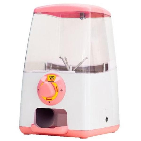 ガチャキューブ ピンク本体　500円用　カプセルトイ78個付き　超美品 ガチャキューブ ピンク 500円硬貨仕様 : おもちゃの三洋堂ネット