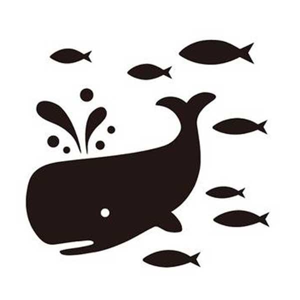 ウォールステッカー くじら みんな探してる人気モノ ウォールステッカー くじら インテリア 寝具 収納
