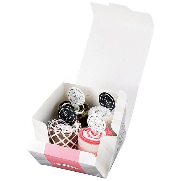 ロールケーキタオル アラモード 4個入 お菓子ミニタオル おもちゃの三洋堂 通販 Yahoo ショッピング