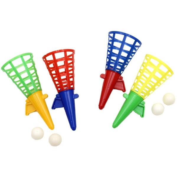 ピンポンバスケットラリー 12個セット ボール飛ばし おもちゃの三洋堂 通販 Yahoo ショッピング