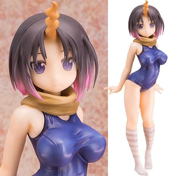 小林さんちのメイドラゴン エルマ スク水ver 1 6 完成品フィギュア おもちゃの三洋堂 通販 Yahoo ショッピング