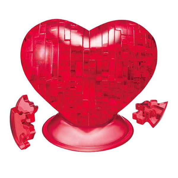 ビバリークリスタルパズルレッドハート ３ｄ ブロック 4994 おもちゃの三洋堂 通販 Yahoo ショッピング