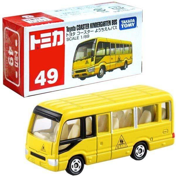 トミカ No 49 トヨタ コースター ようちえんバス 箱 おもちゃの三洋堂 通販 Yahoo ショッピング