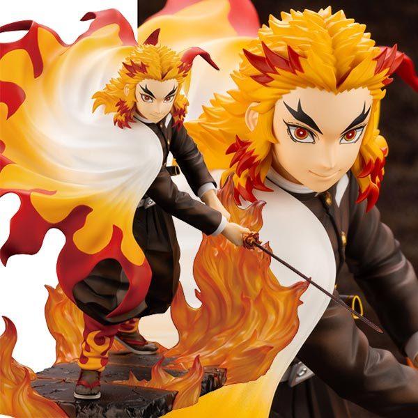 鬼滅の刃 Artfx J 煉獄杏寿郎 1 8 完成品フィギュア おもちゃの三洋堂 通販 Yahoo ショッピング