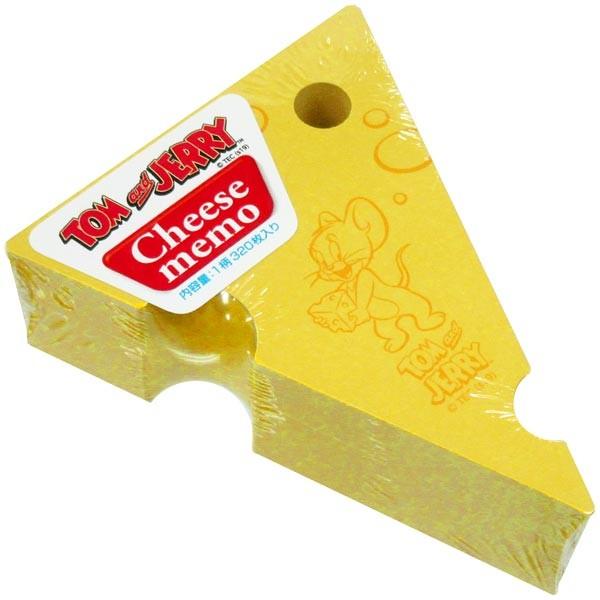 トムとジェリー チーズ型ブロックメモ おもちゃの三洋堂 通販 Yahoo ショッピング