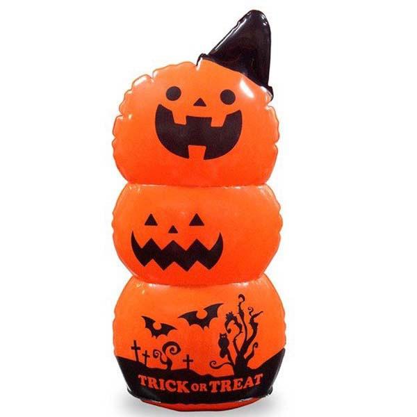 メール便可 ハロウィン ビニールディスプレイ3連パンプキン ハット Halloween おもちゃの三洋堂 通販 Yahoo ショッピング