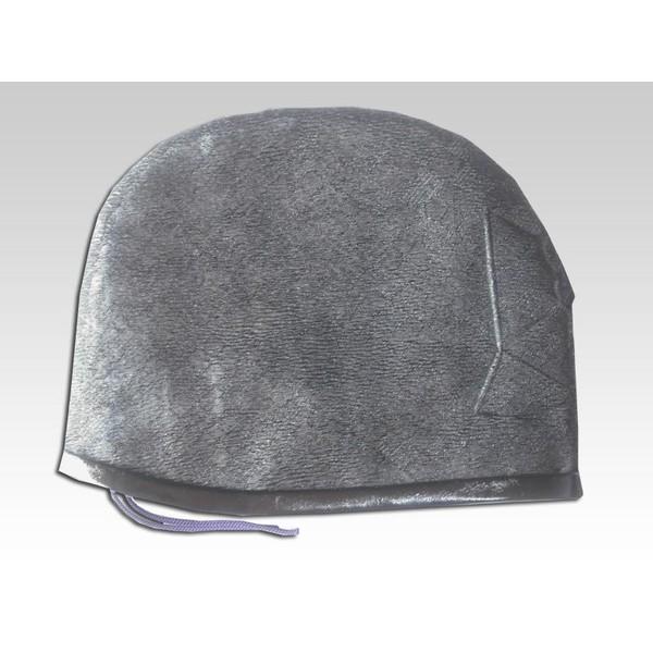 懐中立烏帽子 紋紗 本皮縁 単 標準サイズ ※烏帽子入れ付き : 装束の三