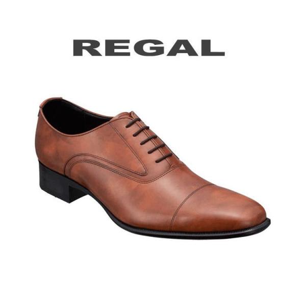 REGAL リーガル 靴 メンズ 725RAL ストレートチップ スクラッチタフレザー ビジネスシューズ 本革 日本製 冠婚葬祭 結婚式 定番 ブラウン  茶 :regal725ralbr:アイ ラブ シューズ サンユウ 通販 