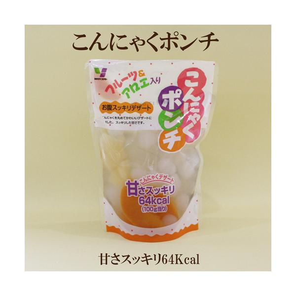 ※メーカー直送品のため、代引きは不可です。○北海道・沖縄・離島は別途送料がかかります。※苦渋の決断ではございますが、2025.6.1　原料と運賃の高騰につき、値上げしました。こんにゃくポンチ　450ｇ×30　こんにゃく デザート　甘さスッキ...