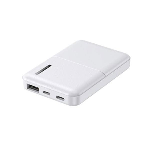 oCobe[ ^ } 5000mAh oC[d Type-C UAB-A PSE}[NL HIDISC HD-MB5000TAWH/1042/[ |Cg