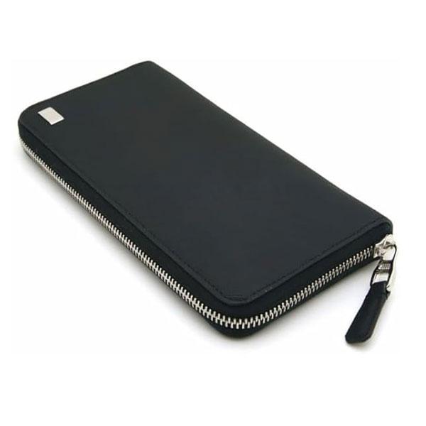 dunhill（ダンヒル） 長財布 ラウンドファスナー 長束 メンズ プレーン