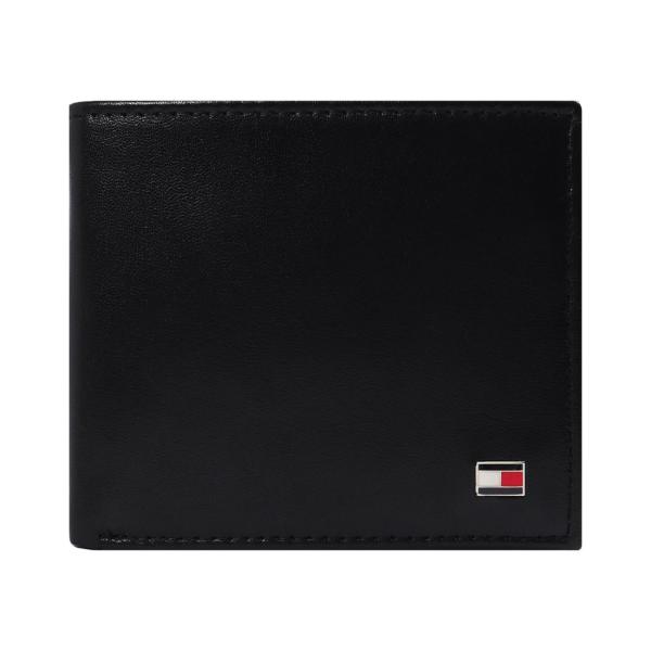 トミーヒルフィガー 牛革 二つ折り財布 OXFORD 25X003BK/6836 saponintaiga_23tomi6836s