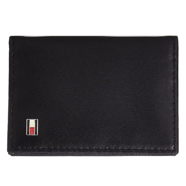 送料無料 カードケース 名刺入れ トミーヒルフィガー 牛革 OXFORD 20XO11BK/8208 TOMMY HILFIGER（トミー・ヒルフィガー） カードケース 名刺入れ 牛革