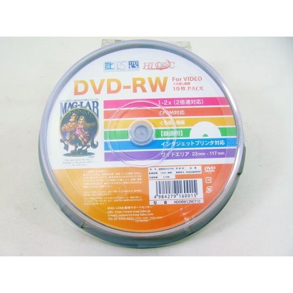 DVD-RW JԂ^p rfIp CPRMΉ 2{ 10Xsh HIDISC HDDRW12NCP10/0015P/