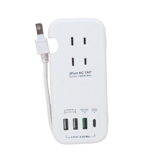 ACd^bvUSB[d őo18W v8.4A QC3.0 PDΉ HIDISC HDUTC2U3PWH/2047/