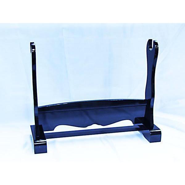 日本刀 木刀用 木製黒塗台1本掛 刀掛台 刀掛け台 送料無料 Kl Sw Mk1ks サポニンタイガネット事業部 通販 Yahoo ショッピング