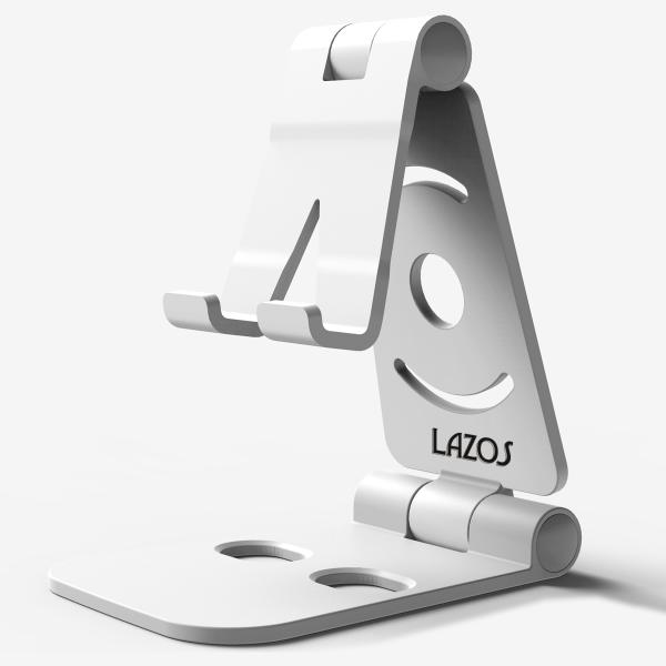 �X�}�[�g�t�H���[�d�X�^���h���z���_�[ �z���C�gLazos L-SPS-W/3478���P��