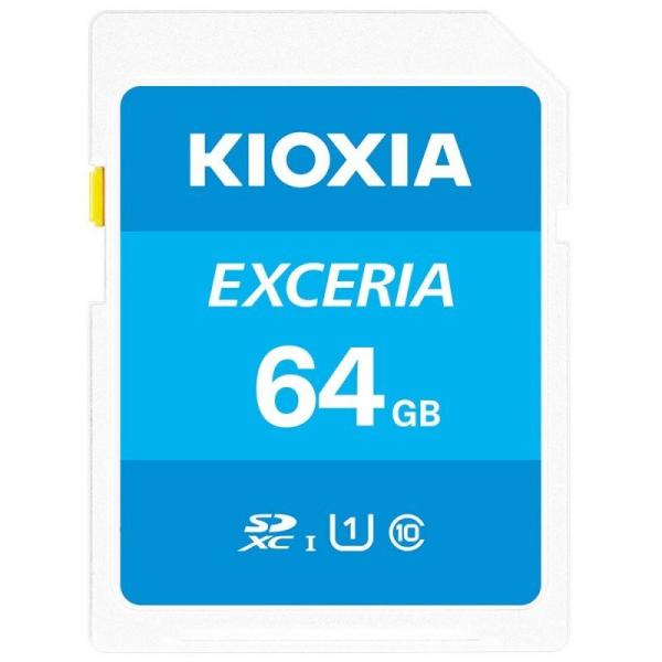 KIOXIA () SDJ[h SDXC 64GB 64MK CLASS10 ߓnɂύX/[ ߓnɂύX