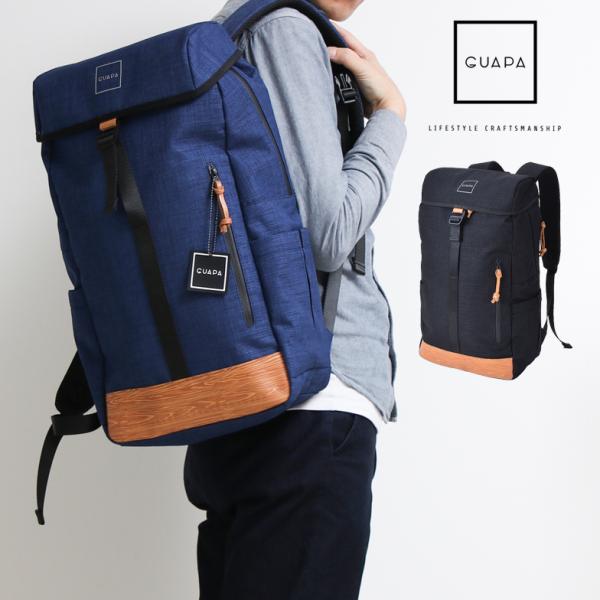 GUAPA DONAU ���Ԃ������b�N �O�A�p �f�C�p�b�N �o�b�N�p�b�N �l�C �ʋ� �ʊw 18L ��e�� A4���ގ��[�� B5 PC���[ ������� �j�����p ���� �h�� 51003