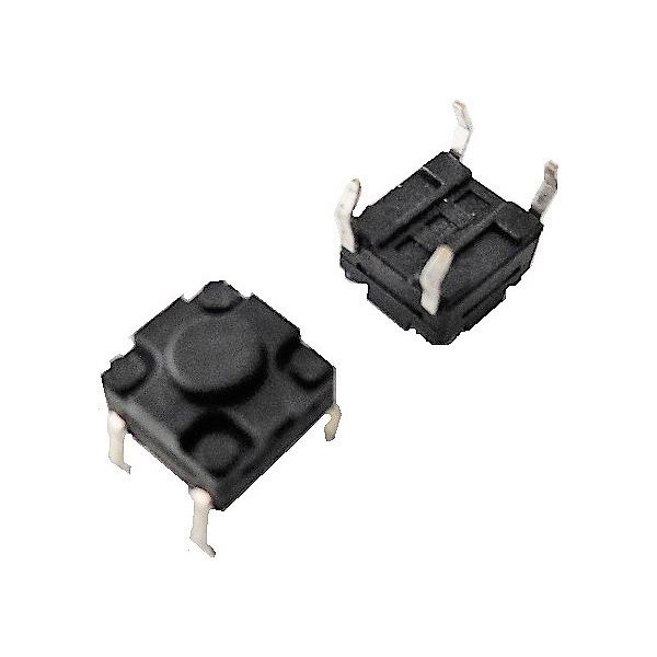 6mm×6mm　スナップイン　生活防水タクトスイッチ　全高　選択　10個入　＜1sw-174a＞