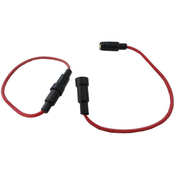 φ5×20mmガラス管用ヒューズホルダー　ヒューズホルダー　2個入　＜con-241＞