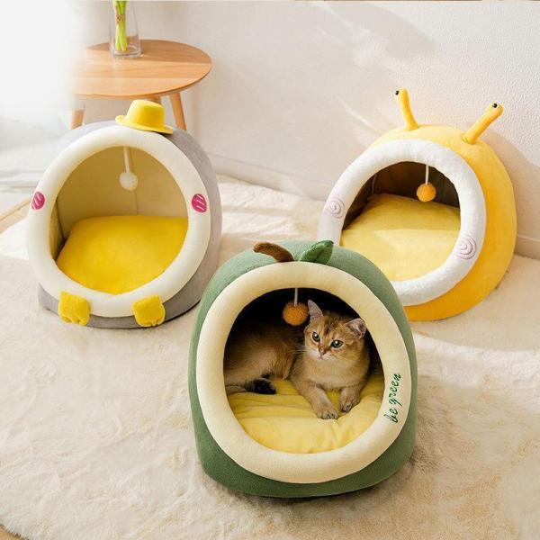 ペットベッド ドーム型 ベッド 犬 猫 ふわふわ かわいい おしゃれ 犬ベッド 猫ベッド 犬用ベッド 猫用ベッド カ