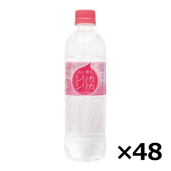 水 シリカ水 美いね シリカシリカ 500ml×48本（2ケース） ミネラルウォーター シリカ ケイ素 （ケース出荷） 送料無料