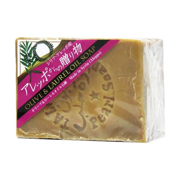せっけん アレッポからの贈り物 ローレル 190g オリーブ オイル