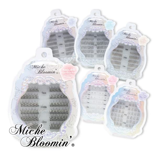 つけまつ毛 極細 エアリー ナチュラル エクステ セルフエクステ 軽い ナチュラル 自然ミッシュブルーミン エクステ No.46〜No.51 144束 48束 54束 ミッシュ つけまつげ まつげエクステ セルフエクステ まつエク ナチュラ...