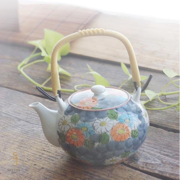 和食器 波佐見焼 急須 色濃茶花 ティーポット 茶器 食器 緑茶 紅茶 ハーブティー おうち うつわ 陶器 日本製
